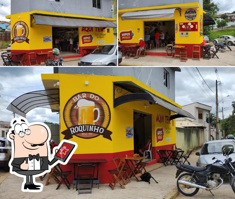 Desfrute da vista do exterior Bar do Roquinho