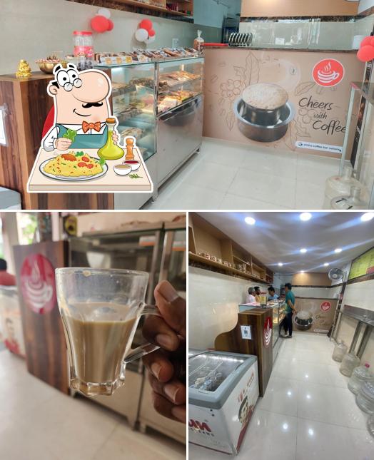 Take a look at the picture showing food and beverage at Chitra Coffee Bar