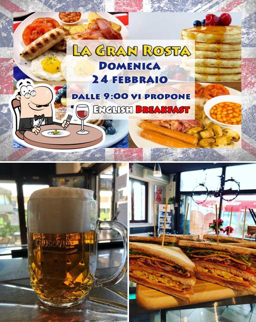 Dai un’occhiata alla immagine che presenta la cibo e birra di La GRAN Rosta