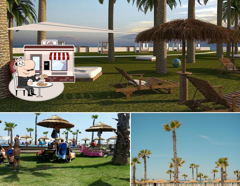 Gli esterni costituiscono una caratteristica importante di Le Mar Village