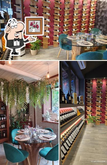 Gli interni di L’incanto Ristorante