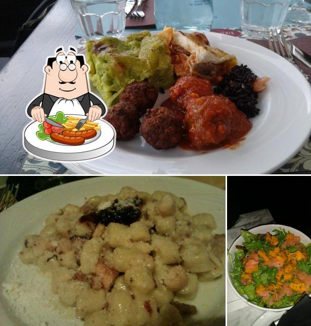 Platti al Bottiglieria Pigneto