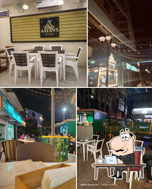 The interior of AAYAN’S KITCHEN