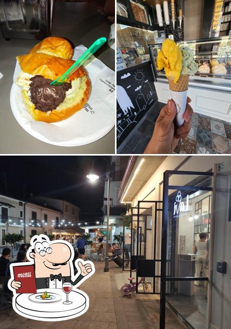 Questa è la immagine che raffigura la cibo e esterno di Gelateria Lavì