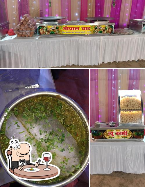 Food at New Kashi Gopal Chat & Ice Cream Parlour