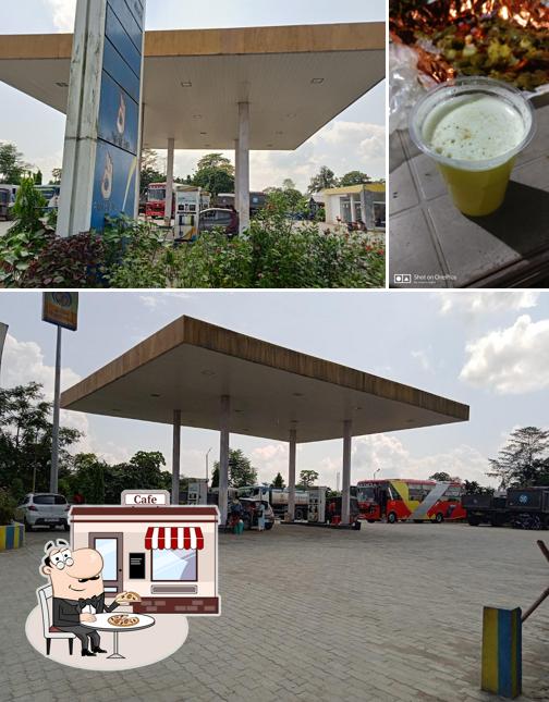 This is the photo depicting exterior and beverage at OM SAI UBADIYU