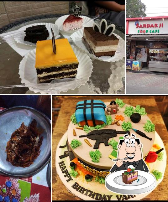 Chocolate cake at Sardar ji food cafe (S.F.C)