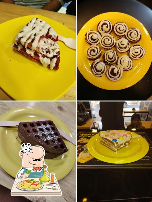 Meals at Waffle kingdom