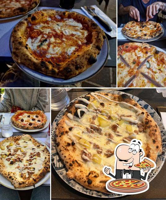 Scegli tra le molte varianti di pizza