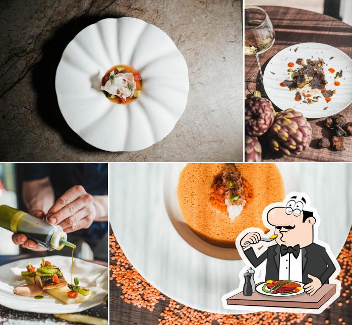Platti al Ristorante Porcino