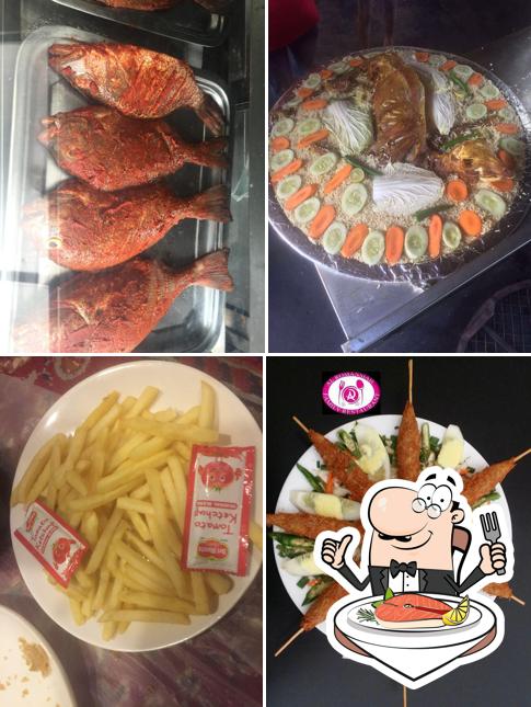 Romansiah Family Restaurant serves a menu for fish dish lovers