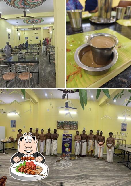Siva Rathna High Class Vegetarian Restaurant is distinguished by food and interior