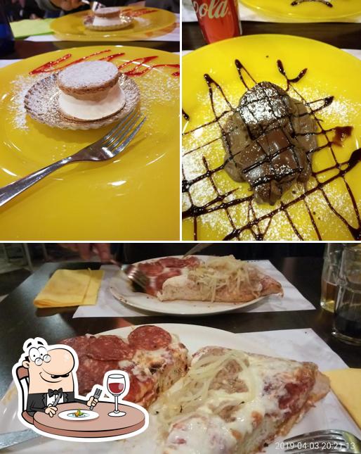 Torta al cioccolato al The Sun Pizzeria