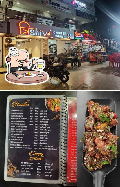 Trishiv Chinese Corner is distinguished by food and exterior