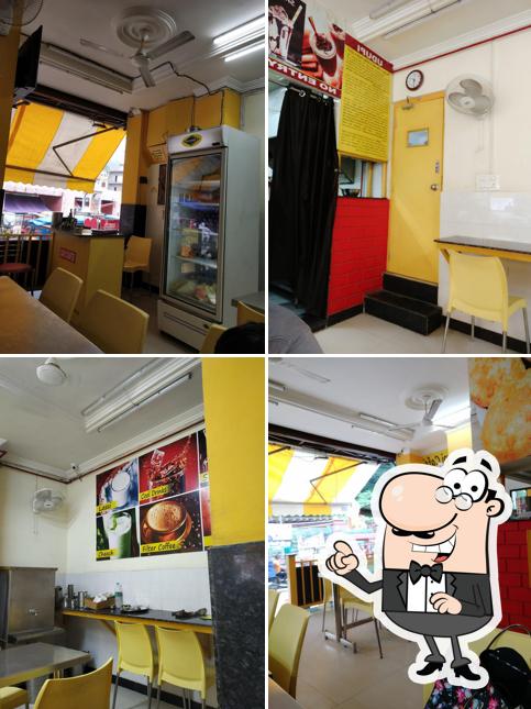 The interior of Udupi Cafe Bangalore Idli