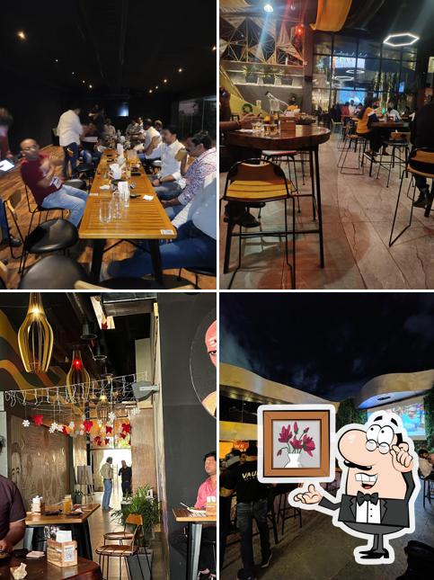 The interior of Vault Brewery Best Pub & Restaurant