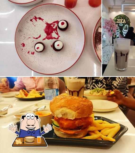 Food at ZOCA Cafe and Restaurant