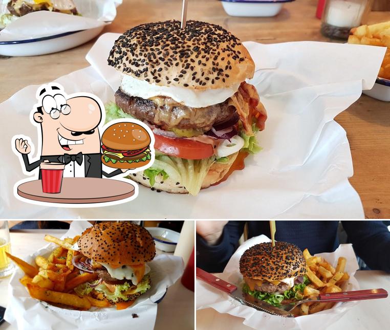 Dégustez l'un des hamburgers servi à Geflipt Burgers