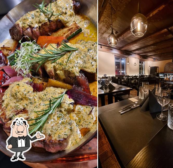 Gli interni di Restaurant & Bar Adler Berlingen