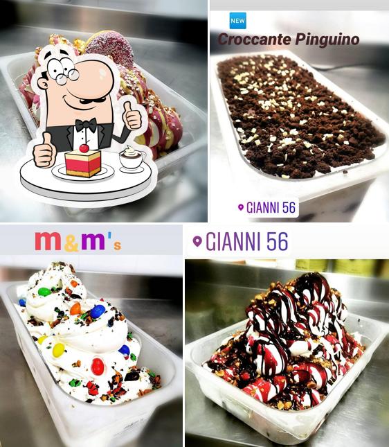 Gelateria Gianni dal 1956 offre un'ampia selezione di dessert