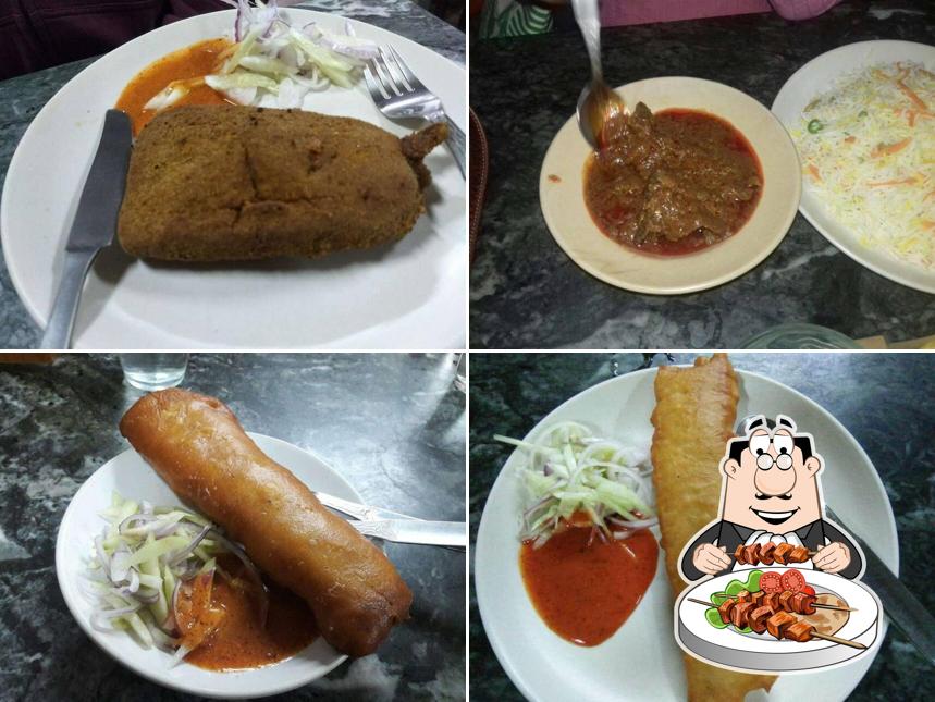 Food at Bengal Hotel