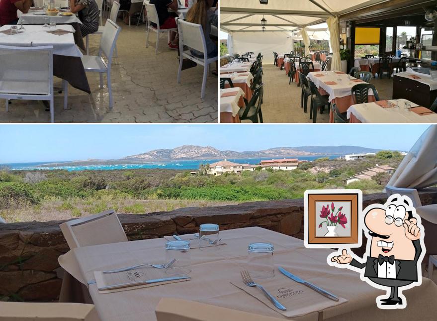 Gli interni di Trattoria Chiringuito Da Fabiano