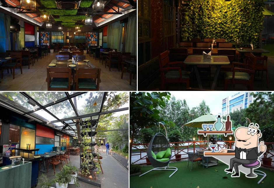 The interior of Varun's Eat Restaurant (Rushikonda, IT Sez, Hill - 2)