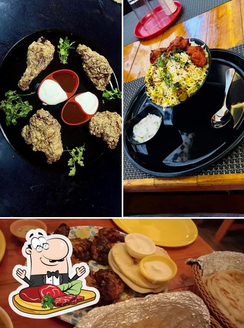Abi's Kitchen offers meat dishes