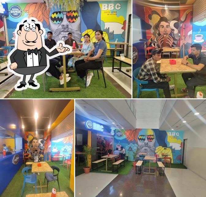 The interior of BBC(Boring Banker Cafe)