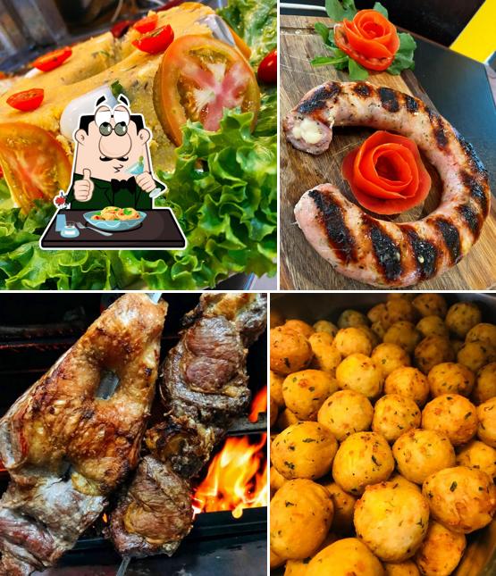 Comida em Churrascaria Rodeio