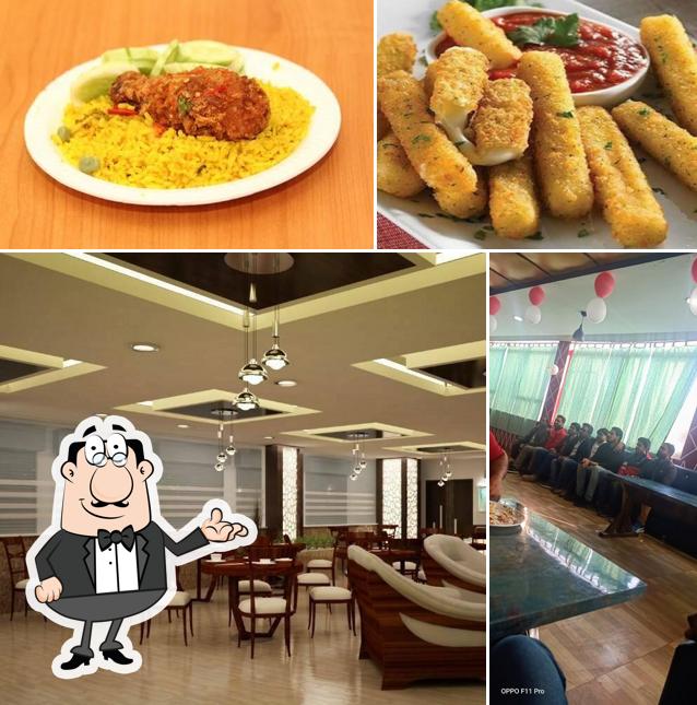 The image of Shahi Dawat Restaurant - Deoria’s interior and food