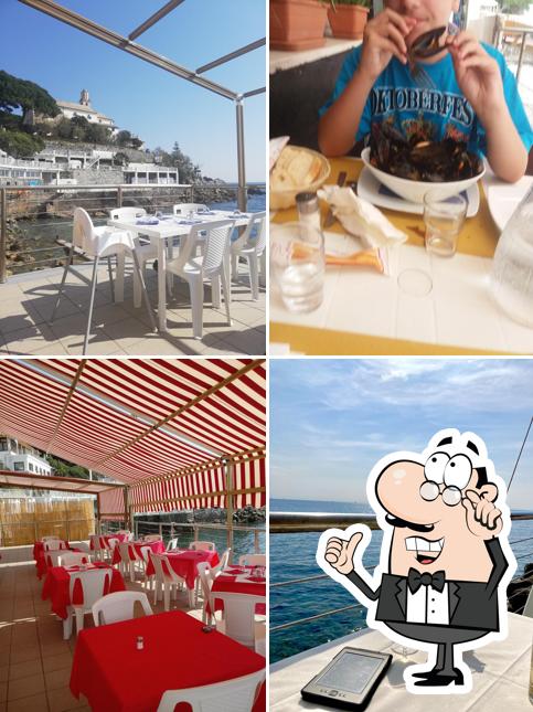 Gli interni di "La Ola" Ristorante Pizzeria Bar