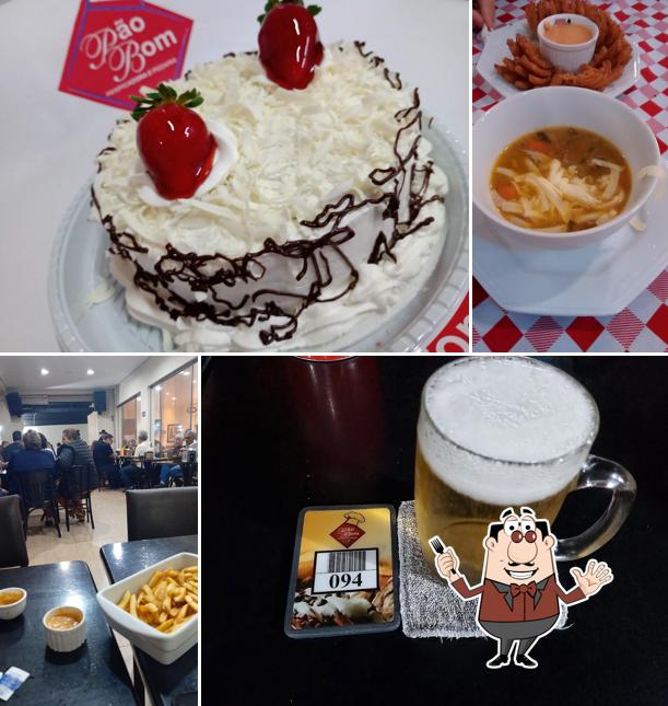 Comida em Pão Bom