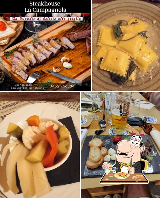 Platti al Trattoria La Campagnola