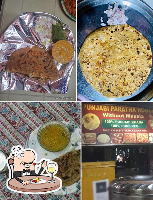 Food at Punjabi Paratha House