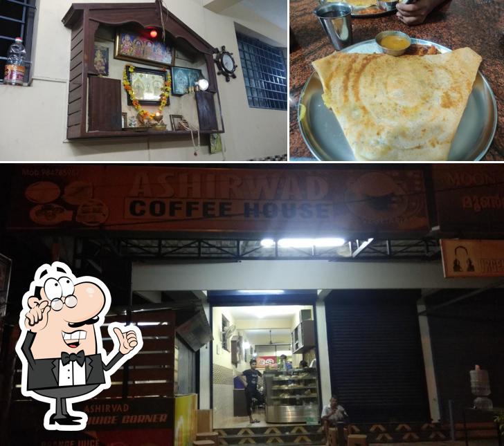The photo of Ashirwad Coffee House’s interior and food