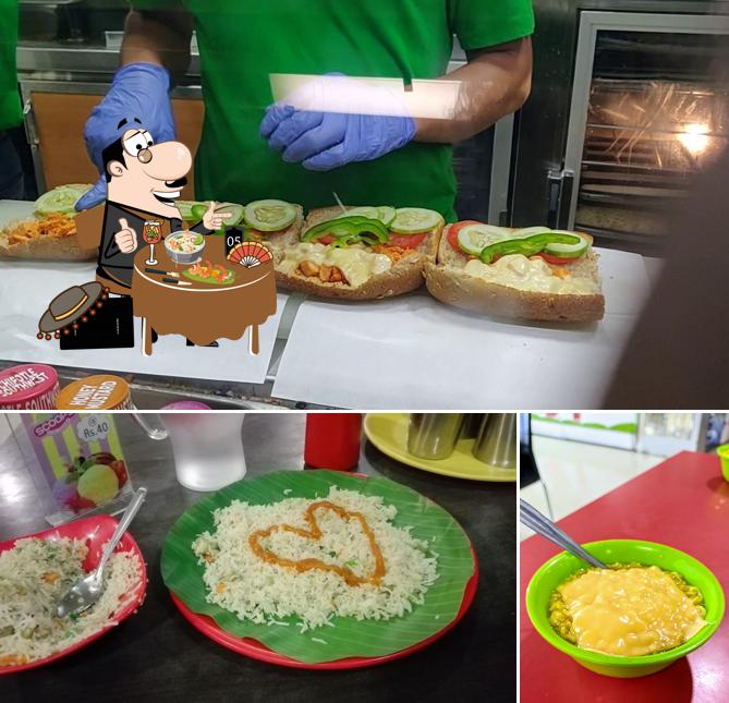 Food at CTS Cafeteria