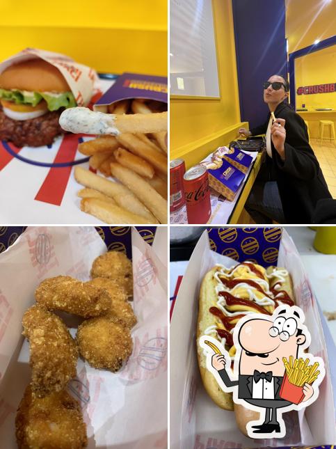 Prova a prendere le patatine fritte a Crush Burger