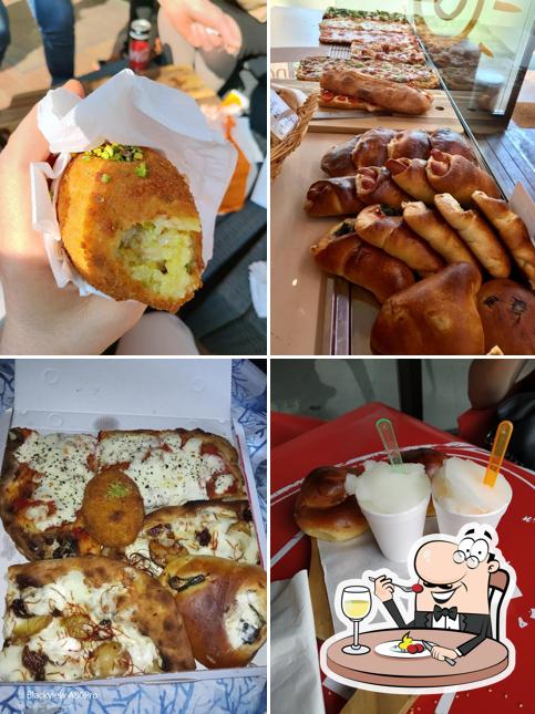 Platti al Delizie di Sicilia - Panificio - Prodotti tipici Siciliani - Pizza al trancio Pizzeria