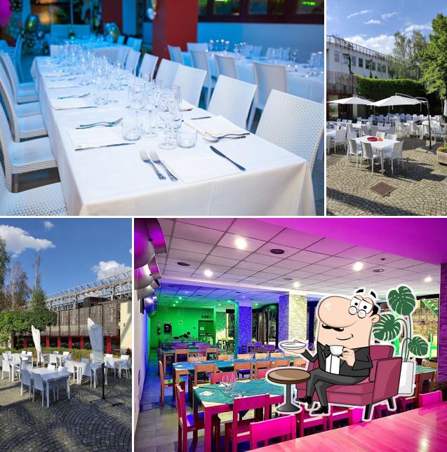 Gli interni di Envy Lounge & Secret Garden