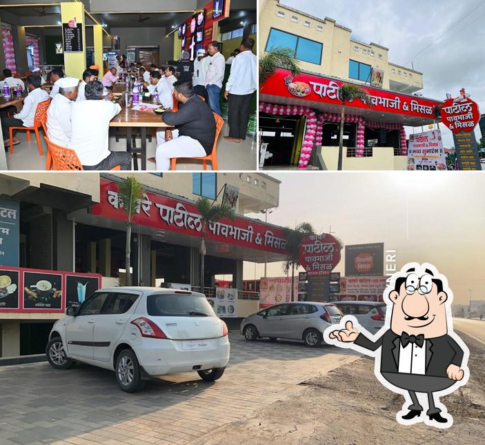 Among various things one can find interior and exterior at Patil Pavbhaji And Misal