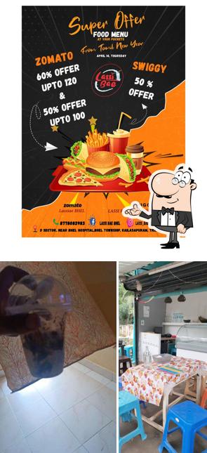 The interior of Lassi Bae BHEL