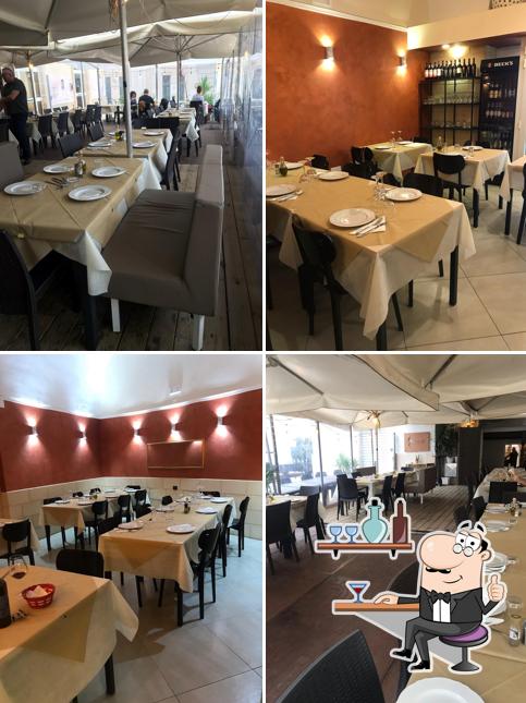 Gli interni di MOLO 33 Ristorante Pizzeria a Brindisi