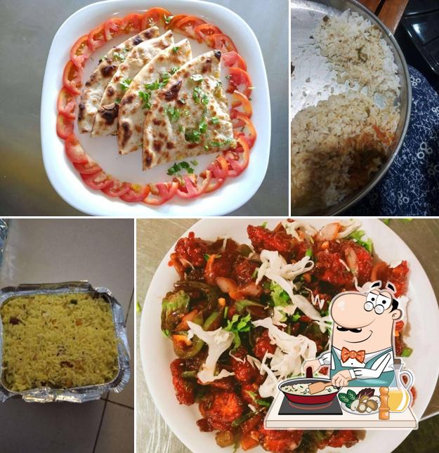 Fried rice at Sri Sai upahara