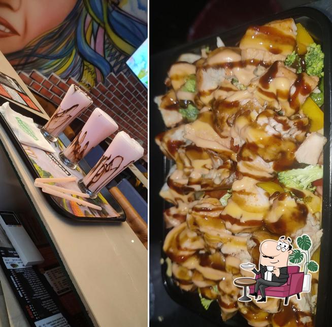 The interior of The Crispy Hawkers Sultan pur lodhi