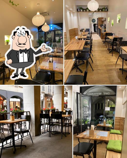 Gli interni di Yii ramen