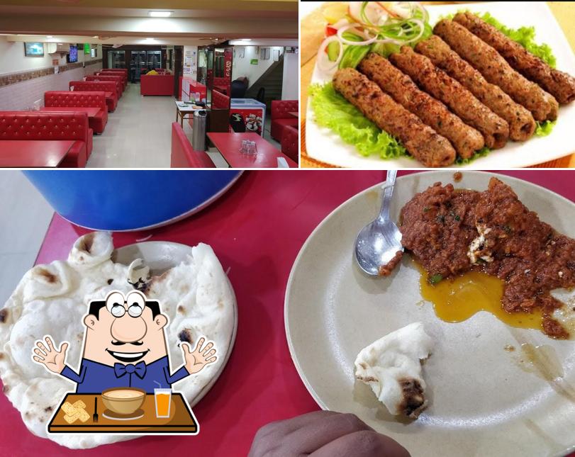 Food at New Shama Family Restaurant