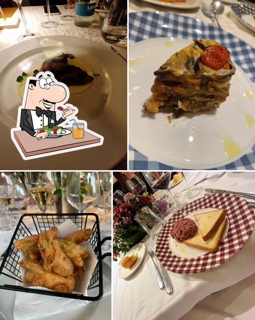 Platti al Ristorante Trattoria del Glicine