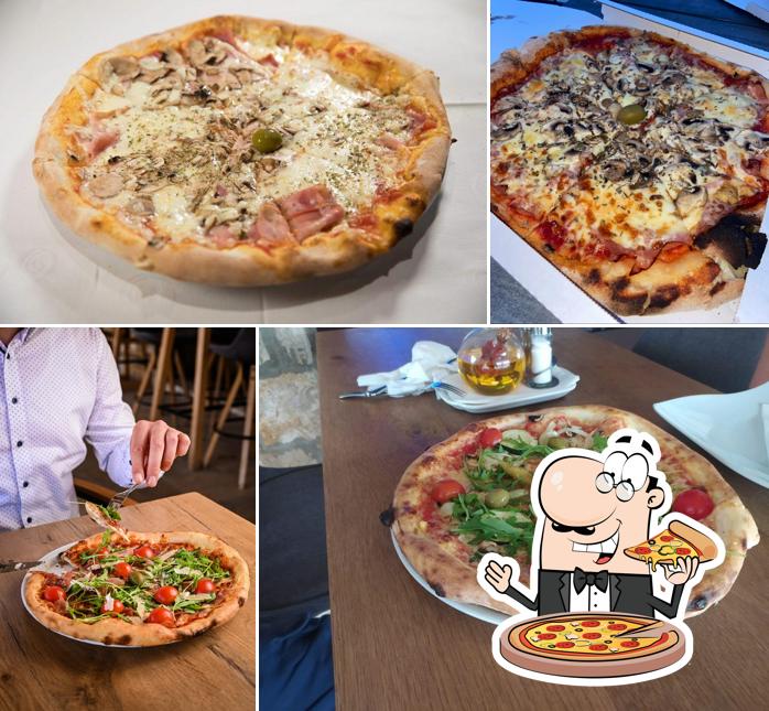 Commandez de nombreux types de pizzas