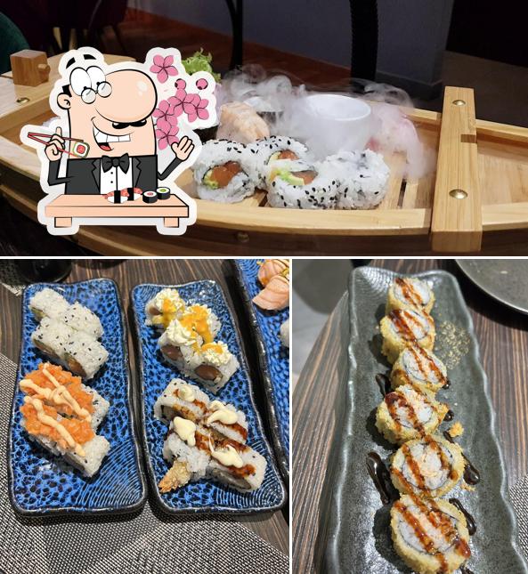 Prova le diverse opzioni di sushi